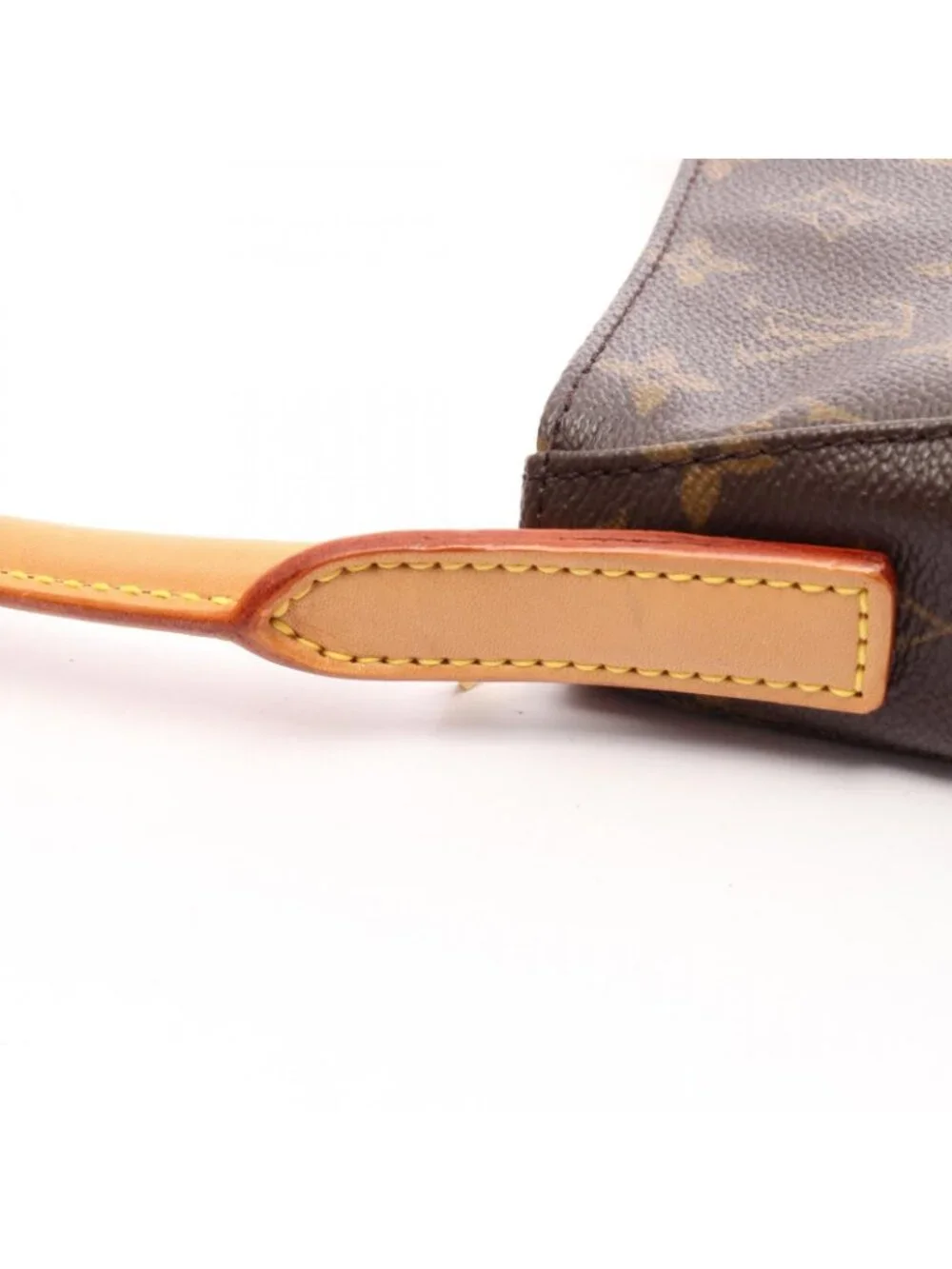 Louis Vuitton Shoulder Bag Looping MM Canvas Leather